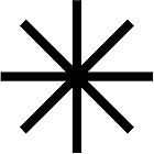 Decorative rotating shape